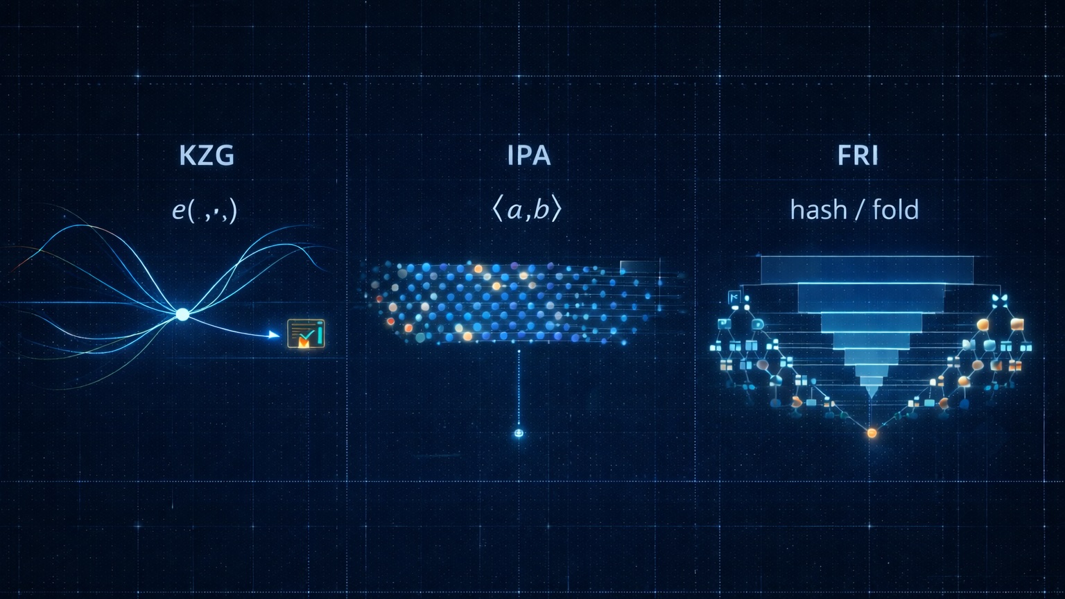 KZG vs IPA vs FRI: Picking the Right Polynomial Commitment Scheme